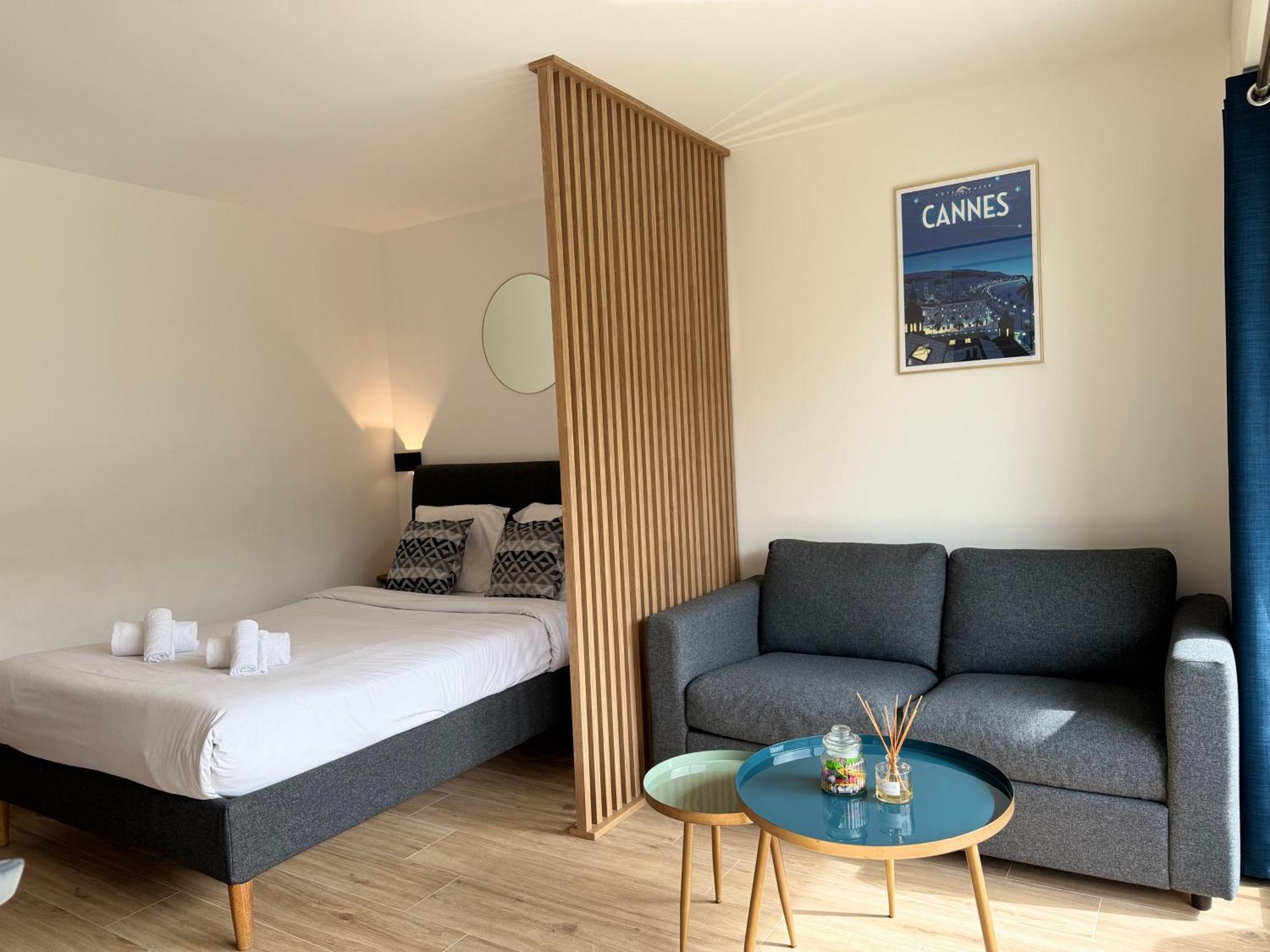 Cosy Appartement, Centre-Ville Cannes, Terrasse, Clim 外观 照片